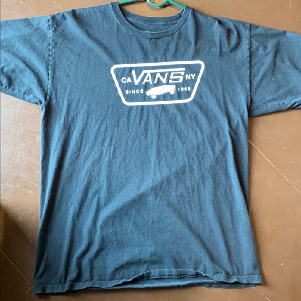 Black Vans tee